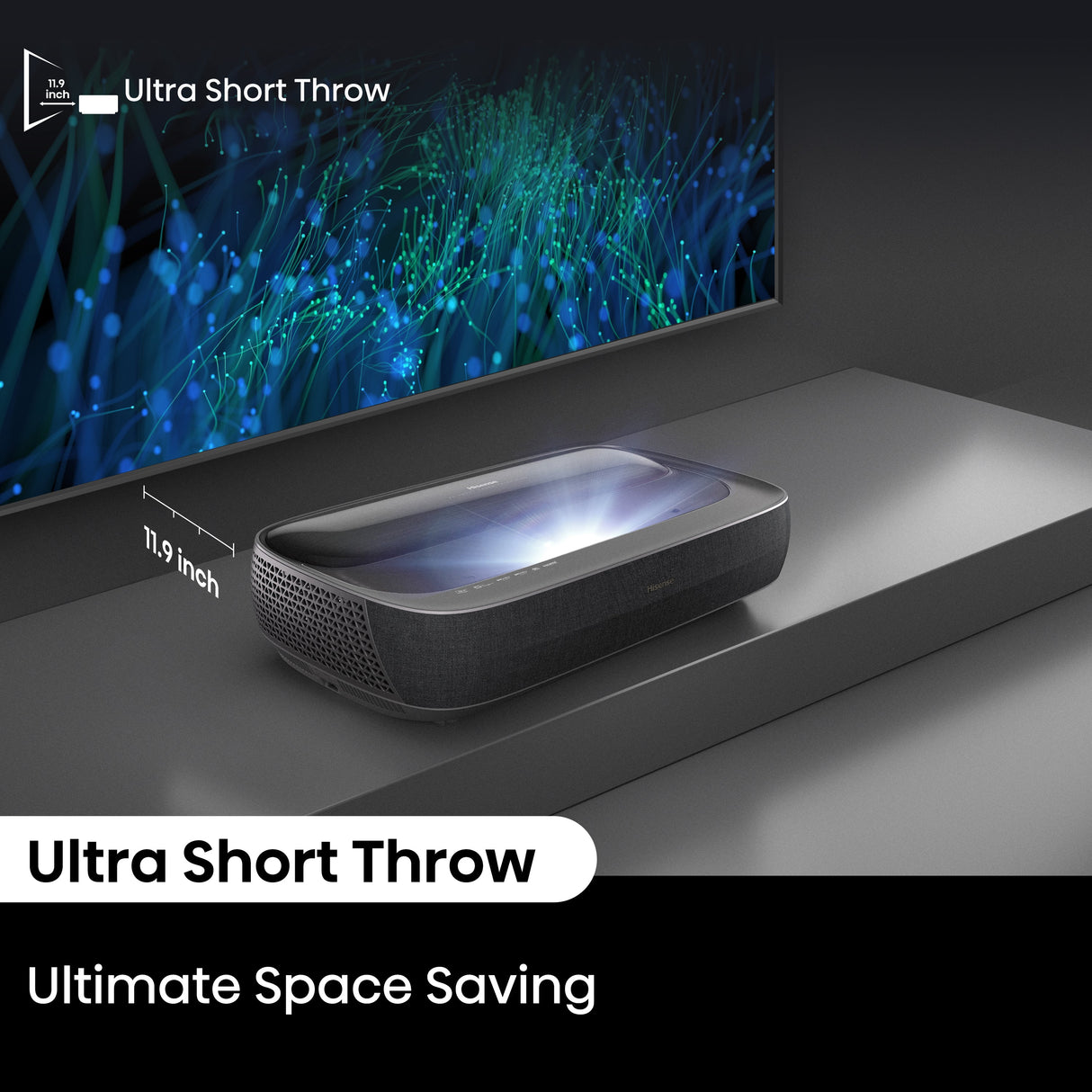 Hisense 100" L9 Series TriChroma Laser TV – Projector Only