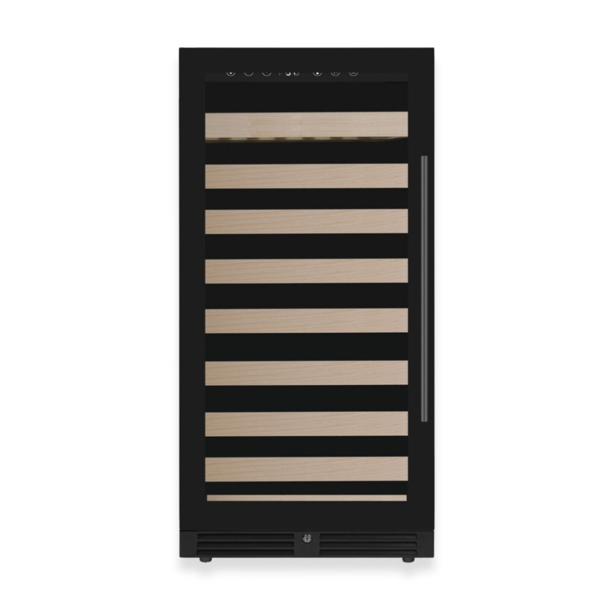 KingsBottle 47-Inch Height Single Zone Wine Cooler with Low-E Glass Door