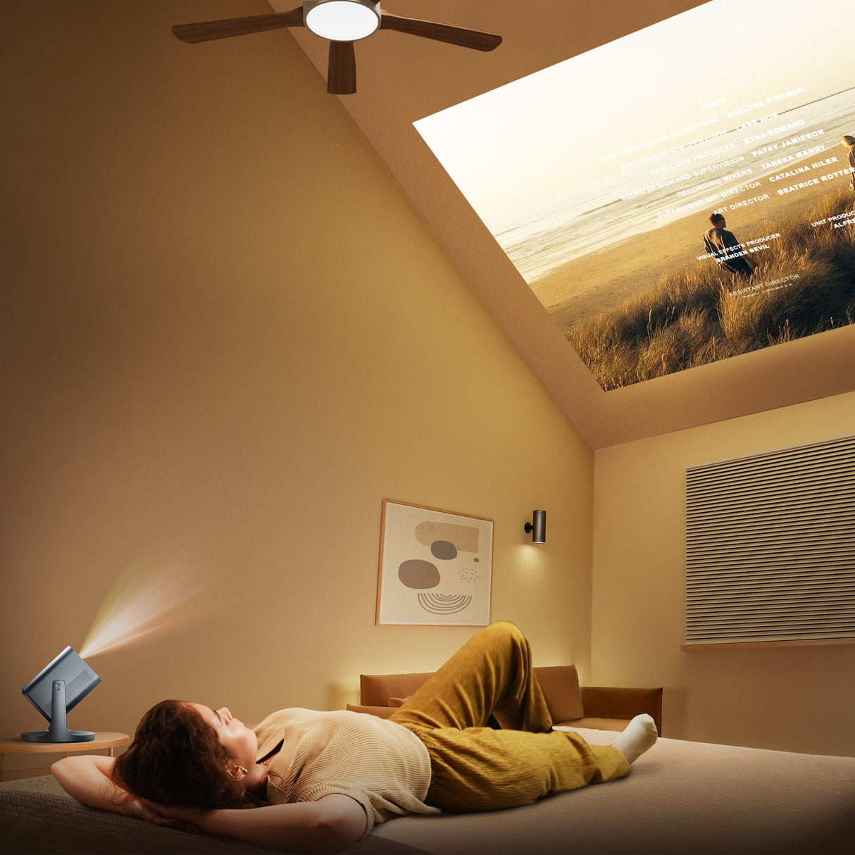 Hisense C2 4k UHD Triple Laser Mini Projector (up to 300")