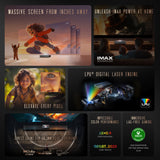 Hisense PX3-PRO 4K UHD Triple Laser UST Home Theater Projector (Up to 150")