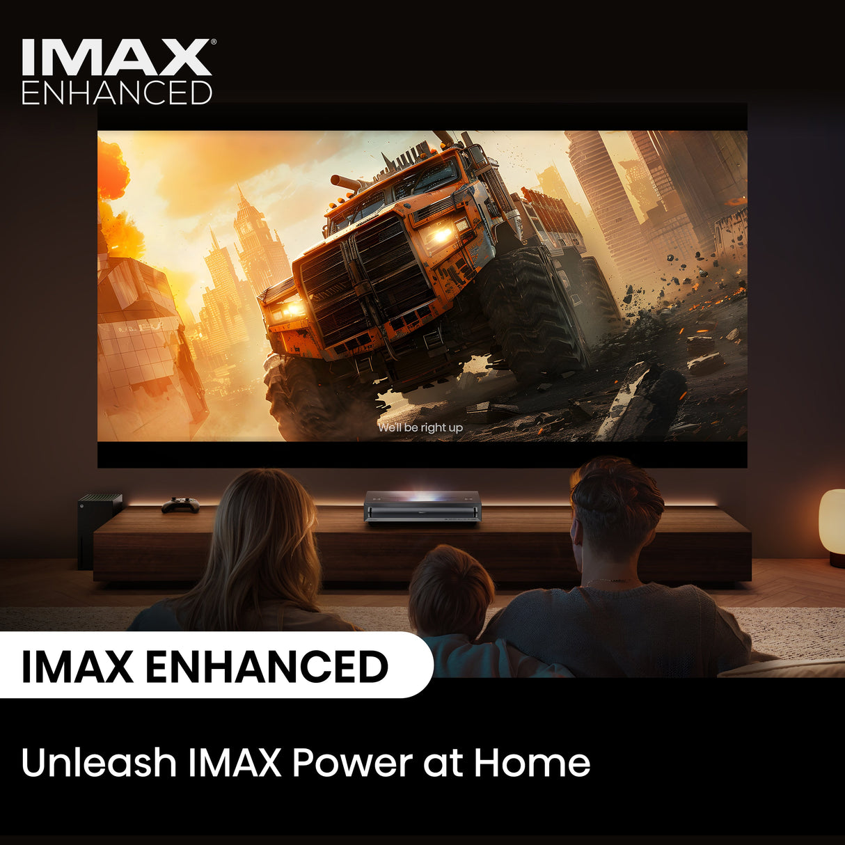 Hisense PX3-PRO 4K UHD Triple Laser UST Home Theater Projector (Up to 150")