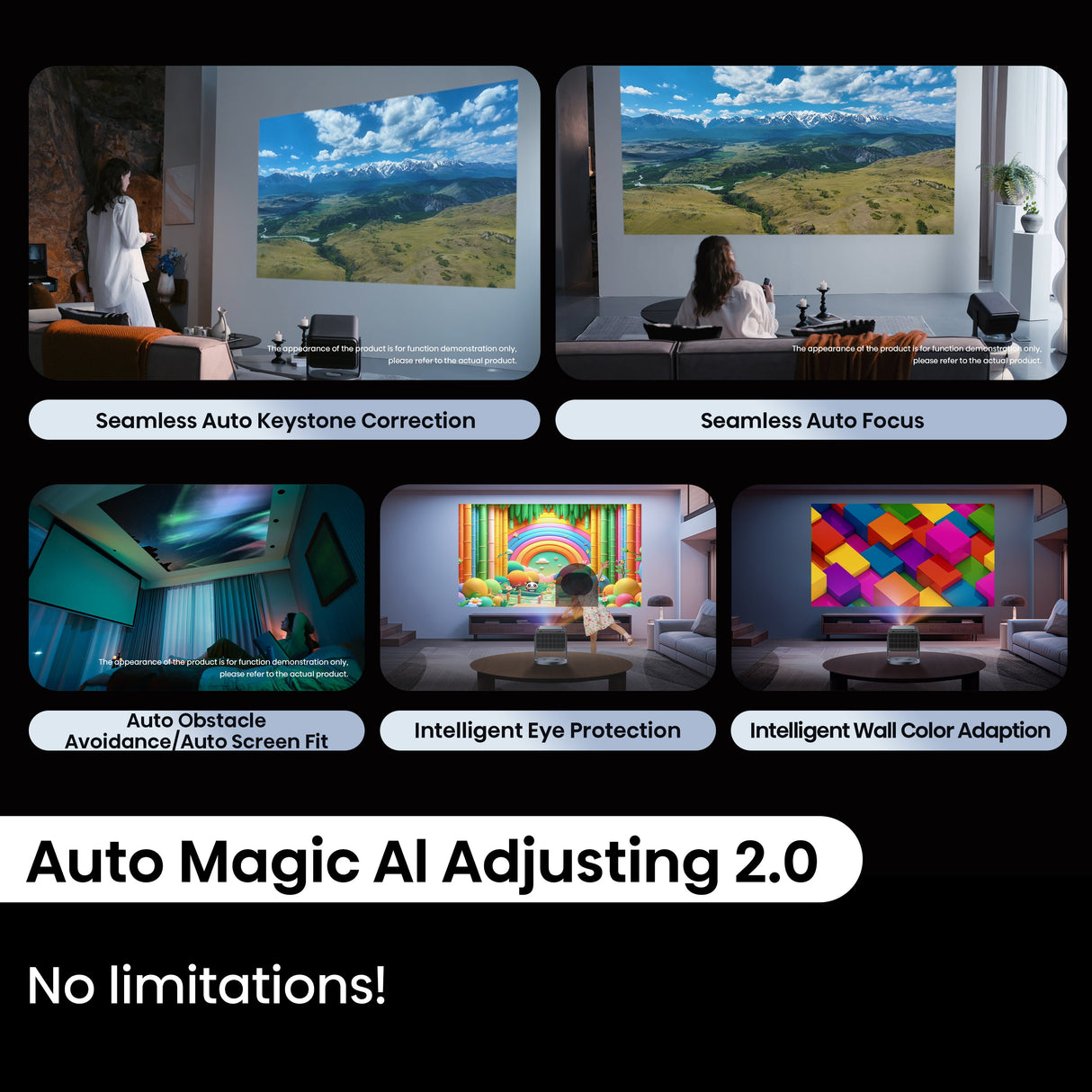 Hisense C2 Pro Trichroma Laser Smart Mini Projector