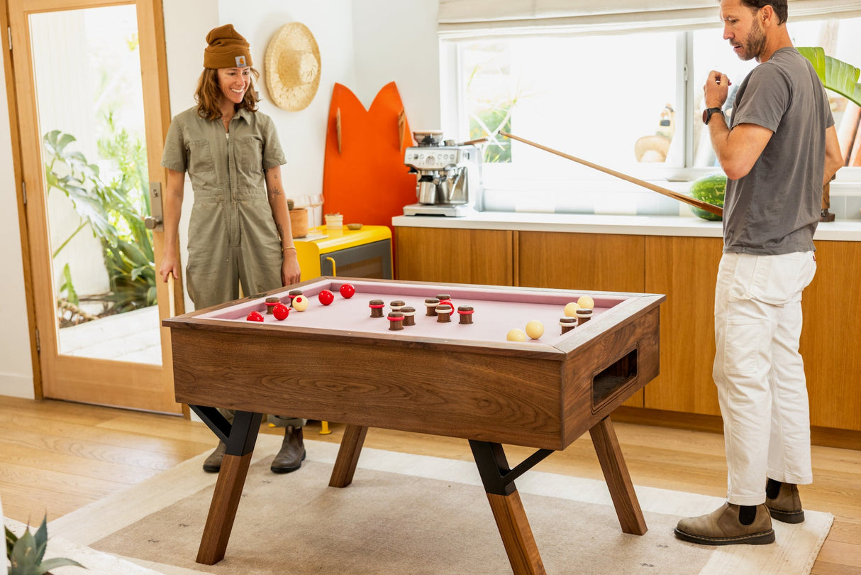 Sean Woolsey Studio Woolsey Bumper Pool Table Small And Fun Game For Any Room