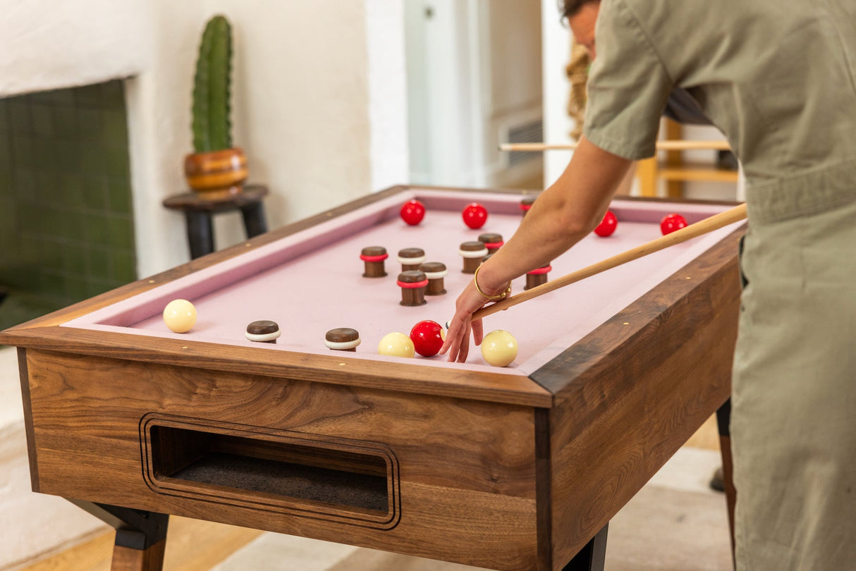 Sean Woolsey Studio Woolsey Bumper Pool Table Small And Fun Game For Any Room