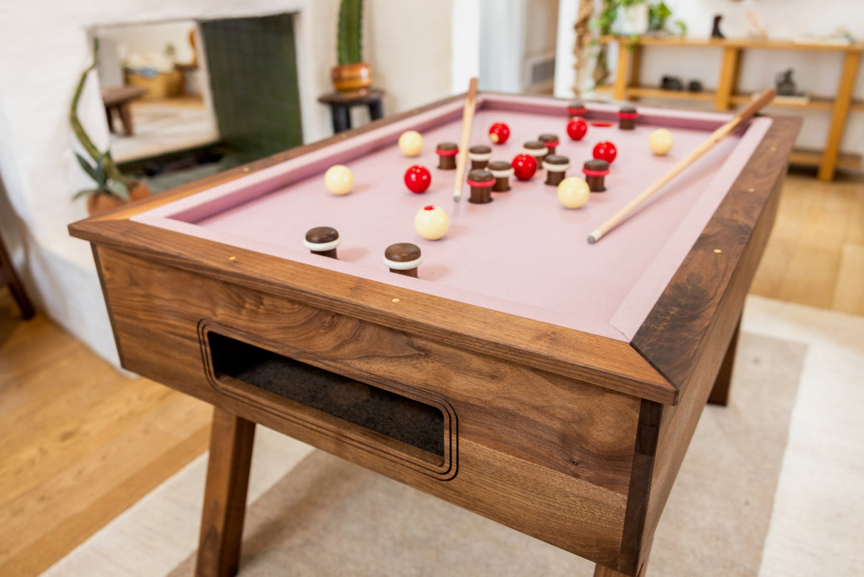 Sean Woolsey Studio Woolsey Bumper Pool Table Small And Fun Game For Any Room