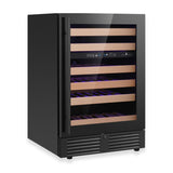KingsBottle 24-Inch Under-Counter Dual Zone Wine Cooler with Low-E Glass Door