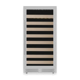 KingsBottle 47-Inch Height Single Zone Wine Cooler with Low-E Glass Door