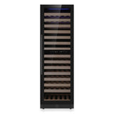 KingsBottle Tall Dual Zone Upright Wine Cooler | Low-E Glass & Silent Cooling